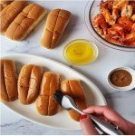 Maine Lobster Rolls | 4 Pack | 1 lb Lobster Meat | Includes Fresh Lobster, Brioche Buns, Clarified Butter & Spice Blend | Gourmet Seafood | All Fresh