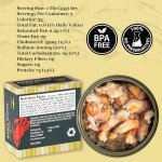 COLE'S Select Snow Crab Meat - Wild Caught from Patagonian Waters of Chile- High in Protein & Omega 3 Nutrients- No Preservatives - 5.3 oz Can- 1 Can