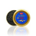 Rudca Food Premium Beluga Sturgeon Caviar - Exquisite Huso Huso Sturgeon Roe 1 Ounce (Pack of 1)