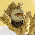 MARKY'S Kaluga Royal Amber Sturgeon Caviar – 1.75 oz / 50 g – Malossol Kaluga Fusion Black Roe - GUARANTEED OVERNIGHT