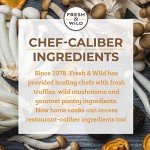 Fresh & Wild | Fresh Whole Black Italian Summer Truffle | Tuber Aestivum, or "Scorzone" | Fresh, Imported, Gourmet | 1 to 3 Truffles | Total Weight 1.8-2.2 Ounces | Chef-Inspired Ingredients