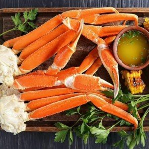 OCEANZEN:Premium Quality, Large Alaska Snow Crab Legs (4 Pound)