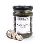 Black Truffle Sauce - Gourmet Truffle Pasta Sauce Made with Mushrooms & Black Truffles Foraged in Italy, All Natural Italian Food Products from Italy, Non-GMO - Ori di Langa - 4.59 oz