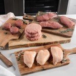 Rastelli's Grilling Meat Pack: Wagyu Burgers, Sirloin Steaks, Filet Mignon Medallions, Chicken Breasts, (24 count), 6.5 lbs. Total