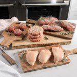 Rastelli's Grilling Meat Pack: Wagyu Burgers, Sirloin Steaks, Filet Mignon Medallions, Chicken Breasts, (24 count), 6.5 lbs. Total