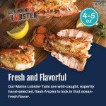 Get Maine Lobster - Sweetest Maine Lobster Tails - 4-5 oz - Extra-Sweet - Wild-Caught & Flash-Frozen - Sustainably Harvested