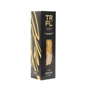 TRFL - Black Truffle Tagliatelle Pasta with 7% Real Truffle in Every Strand, Egg Noodles Extra Wide, Unique Gourmet Food Handcrafted in Alba, Italy, Ideal Gifts for Foodies, 4 Servings, 8.8 oz (250 g)