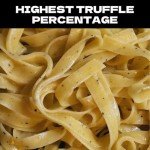 TRFL - Black Truffle Tagliatelle Pasta with 7% Real Truffle in Every Strand, Egg Noodles Extra Wide, Unique Gourmet Food Handcrafted in Alba, Italy, Ideal Gifts for Foodies, 4 Servings, 8.8 oz (250 g)