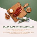 Paleovalley 100% Grass Fed Venison Sticks – 10 Pack – Keto-Friendly, High Protein, Low-Calorie Snack – Omega-3 Rich, Gluten-Free, Nitrate-Free, Naturally Flavored – Healthy On-the-Go Meat Snack