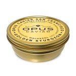 Opus Golden Sturgeon Caviar – Premium Osetra Black Caviar, Non-Pasteurized Malossol Sturgeon Roe, Exquisite for Blinis & Gourmet Pairings, Fresh Luxury with Opulence in Every Tin. 1.8oz (50g)