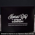Premium American Style Kobe Steakburgers - 18 Count, 5 oz Each - Wagyu Beef for Superior Flavor and Tenderness and Cooking Instructions from Kansas City Steak Company.