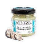 Black Truffle Butter - Gourmet Flavored Butter Spread Infused with Black Summer Truffles Foraged in Italy, Luxurious All Natural Spreadable Butter for Foodies, Non-GMO - Ori di Langa - 2.65 oz