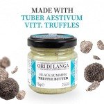 Black Truffle Butter - Gourmet Flavored Butter Spread Infused with Black Summer Truffles Foraged in Italy, Luxurious All Natural Spreadable Butter for Foodies, Non-GMO - Ori di Langa - 2.65 oz