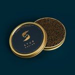 STUR Imperial Kaluga Sturgeon Caviar - 3.5 oz / 100 g + GIFT 1 oz / 28 g - Kaluga Black Roe - OVERNIGHT GUARANTEED
