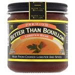 Better Than Bouillon Premium Lobster Base, Made from Select Cooked Lobster & Spices, Makes 9.5 Quarts of Broth 38 Servings, 8 Ounce (Pack of 3)