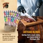 Buffalo Bob's Wild Game Meat Snack Stick - Venison Mild Stick 10 Pack