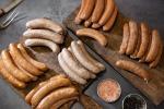 Wild Game Sausage packs - 4 pack, Flavors include: Wild Boar, Bison, Elk, Lamb.