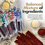 Buffalo Bob’s Wild Game Jerky (10-Pack) | Premium Exotic Meat Sampler Gift Pack | Includes Buffalo, Elk, Venison, Ostrich, Wild Boar, Camel, Alligator Jerky | Ideal for Trips, Camping & Hiking