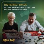 Mythical Meats Humanoid Flavor Bigfoot 12-Pack Snack Sticks – Peppered Elk and Beef – Dried & Dehydrated Meats Seasoned to Perfection – High Protein Snacks