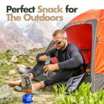 Buffalo Bob’s Wild Game Jerky (10-Pack) | Premium Exotic Meat Sampler Gift Pack | Includes Buffalo, Elk, Venison, Ostrich, Wild Boar, Camel, Alligator Jerky | Ideal for Trips, Camping & Hiking