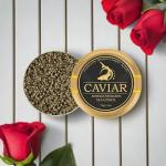 Premium Russian Sturgeon Caviar - 100G / 3.5 OZ - Premium Sturgeon Black Caviar - Premium Quality, Imported