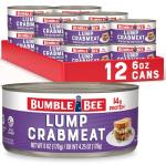 Bumble Bee Lump Crab Meat, 12 Cans, 6 oz