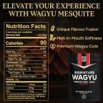Five Star Signature Wagyu Beef Jerky Gift Box, Half Pound Jerky, Mesquite & Teriyaki Flavor, Premium Gifts for Men, Gift Box for Holidays, Birthdays, Father's Day, Valentine's Day & More (4 Pack of 2oz)