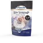Aqua Star, Raw, Peeled, Tail-on Shrimp, 31-40 Count , 2 lb (Frozen)