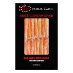 Nordic Catch Wild Arctic Snow Crab Meat - 65% Body Meat & 35% Leg Meat with No Shell for Easy Preparation, 100% Wild-Caught Premium Leg & Body Meat - Fresh Caught, Cooked, & Frozen - 1 Pack (16 oz)