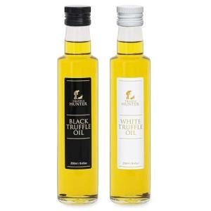 TruffleHunter - Black & White Truffle Oil Set - 8.45 Oz X2