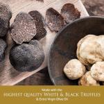 TruffleHunter - Black & White Truffle Oil Set - 8.45 Oz X2