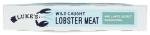 Luke's Lobster, Lobster Meat with Luke's Secret Seasoning, 8 Ounce (Frozen)