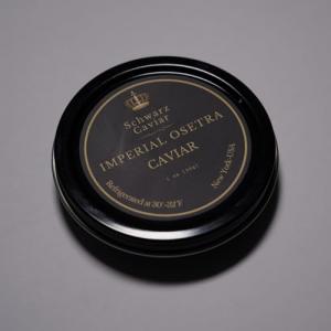 Imperial Ossetra Black Caviar – 30g – Schwarz Caviar – Premium Sturgeon Roe – Imported Gourmet Caviar – Buttery, Nutty Flavor – Luxury Seafood for Fine Dining & Entertaining