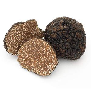 Fresh & Wild | Whole Black Burgundy Truffles | European Tuber Uncinatum | Fresh, Imported, Gourmet | 2 to 5 Truffles | Total Weight 1.8 to 2.2 Ounces | Chef-inspired Ingredients