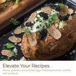 Fresh & Wild | Whole Black Burgundy Truffles | European Tuber Uncinatum | Fresh, Imported, Gourmet | 2 to 5 Truffles | Total Weight 1.8 to 2.2 Ounces | Chef-inspired Ingredients