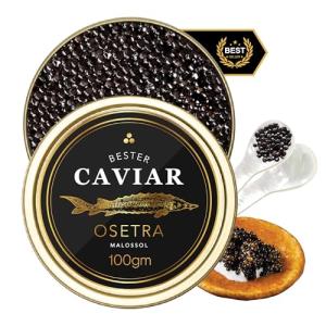 Bester Premium Russian Osetra Black Caviar - 3.5 oz