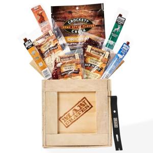 Exotic Meats Crate with Rare Jerky Flavors