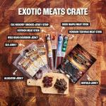 Exotic Meats Crate with Rare Jerky Flavors