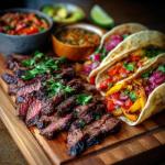 Grumpy Butcher Wagyu Beef Skirt Steak, 2 Pack (1.5 lb each, 3 lb Total) – Premium Outside Skirt Steak – Carne Asada Thin Beef Steaks Meat for Grilling & High-Heat Cooking