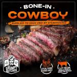 Grumpy Butcher Wagyu Beef Tomahawk Steak 48-60 oz