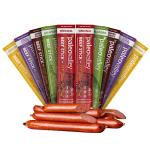 Paleovalley 100% Grass Fed Beef Sticks - Delicious Gluten Free Beef Snack - High Protein Keto Friendly, 50 Count Variety Pack