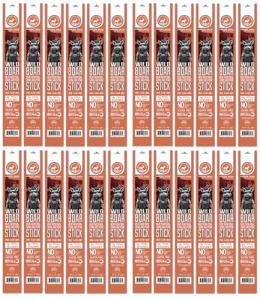 Wild Boar Jerky Sticks – Pack of 24