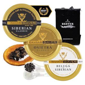 Czar Trilogy Caviar Gift Set – 3 Delicacies