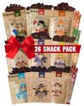 Righteous Felon Beef Jerky and Meat Sticks Variety Pack, High Protein, Low Carb, Low Sugar, Gluten Free, Healthy Snacks for Adults and Kids, Made with Premium Meats, Gifts for Men (Noah's Ark 26 Pack)
