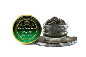 Olma Siberian Osetra Aurora Black Caviar - 1 oz