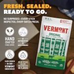 Vermont Smoke & Cure Original Snack Sticks - 24 Count