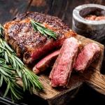 A5 Japanese Wagyu NY Strip Steak-A5 Grade 100% Wagyu Beef from Miyazaki, Hokkaido, Kagoshima, Kobe Japan (24 oz)