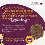 Caru - Soft n’ Tasty Baked Bites - Venison Bites Dog Treats - Flavorful Training Treats - 3.75 oz Bags - Pack of 3