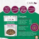 Caru - Soft n’ Tasty Baked Bites - Venison Bites Dog Treats - Flavorful Training Treats - 3.75 oz Bags - Pack of 3