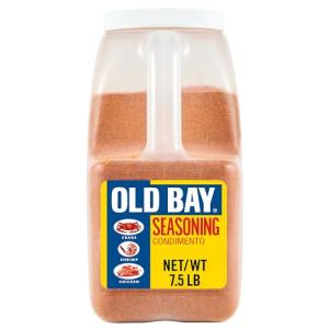OLD BAY Seasoning, 7.5 lb - One 7.5 Pound Container of OLD BAY All-Purpose Seafood Seasoning, Perfect for Crabs, Shrimp, Chicken, Chowder, Pizza, Fries and More